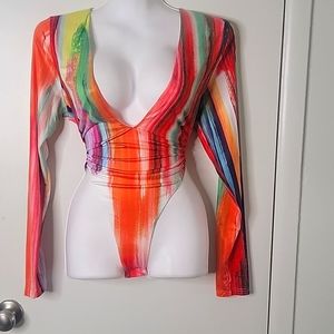 Colorful bodysuit
